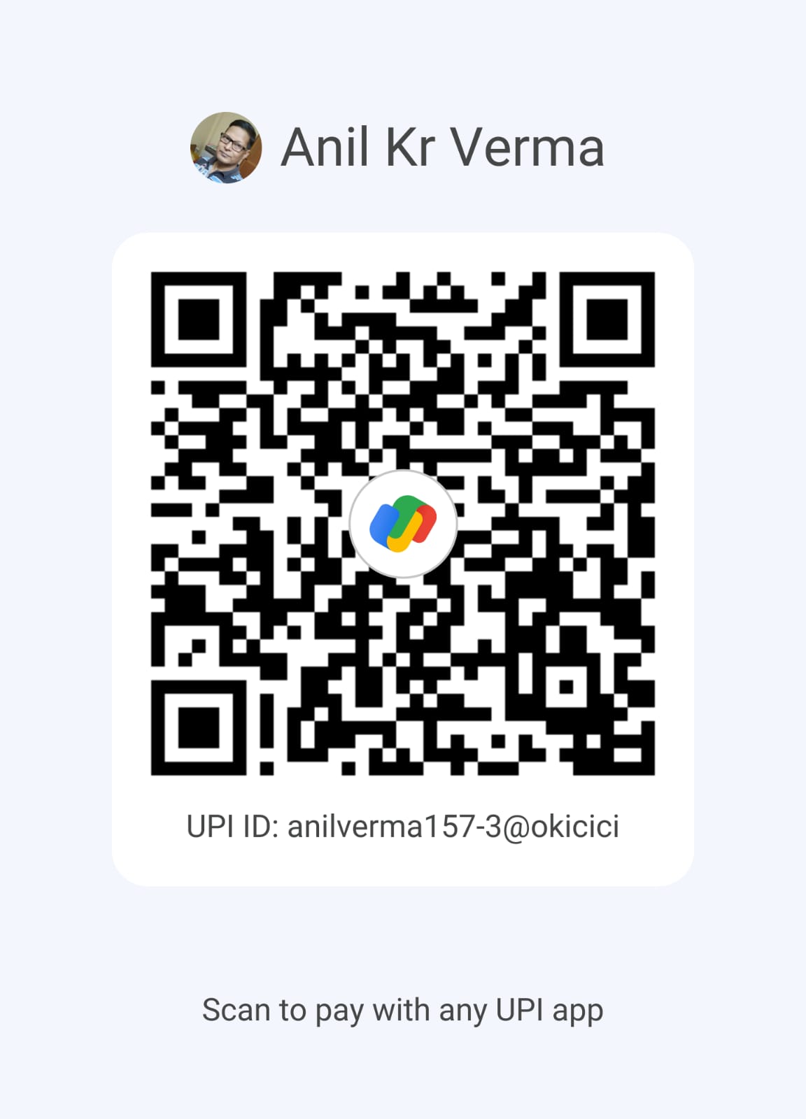 Payment QR code